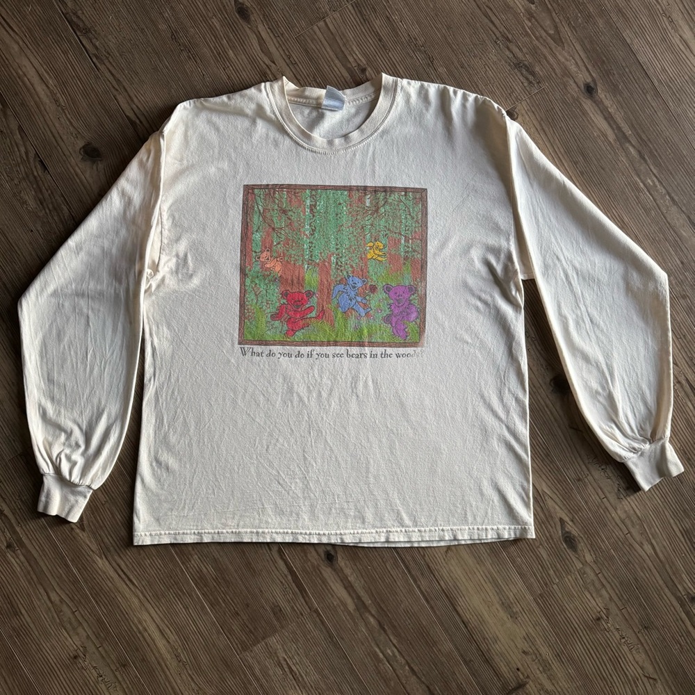 Vintage 1998 Grateful Dead play dead long sleeve tshirt